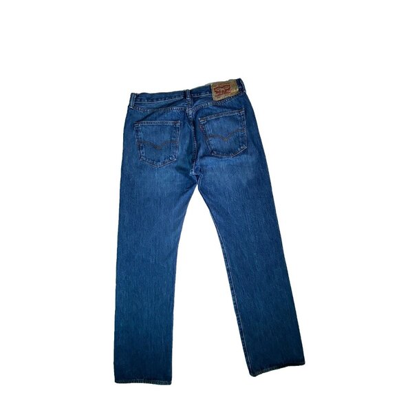 VTG Levi's 501 Original Fit Men's Jeans size w 33 L32 100% COTTON, MADE IN 2013‎ - Picture 13 of 15